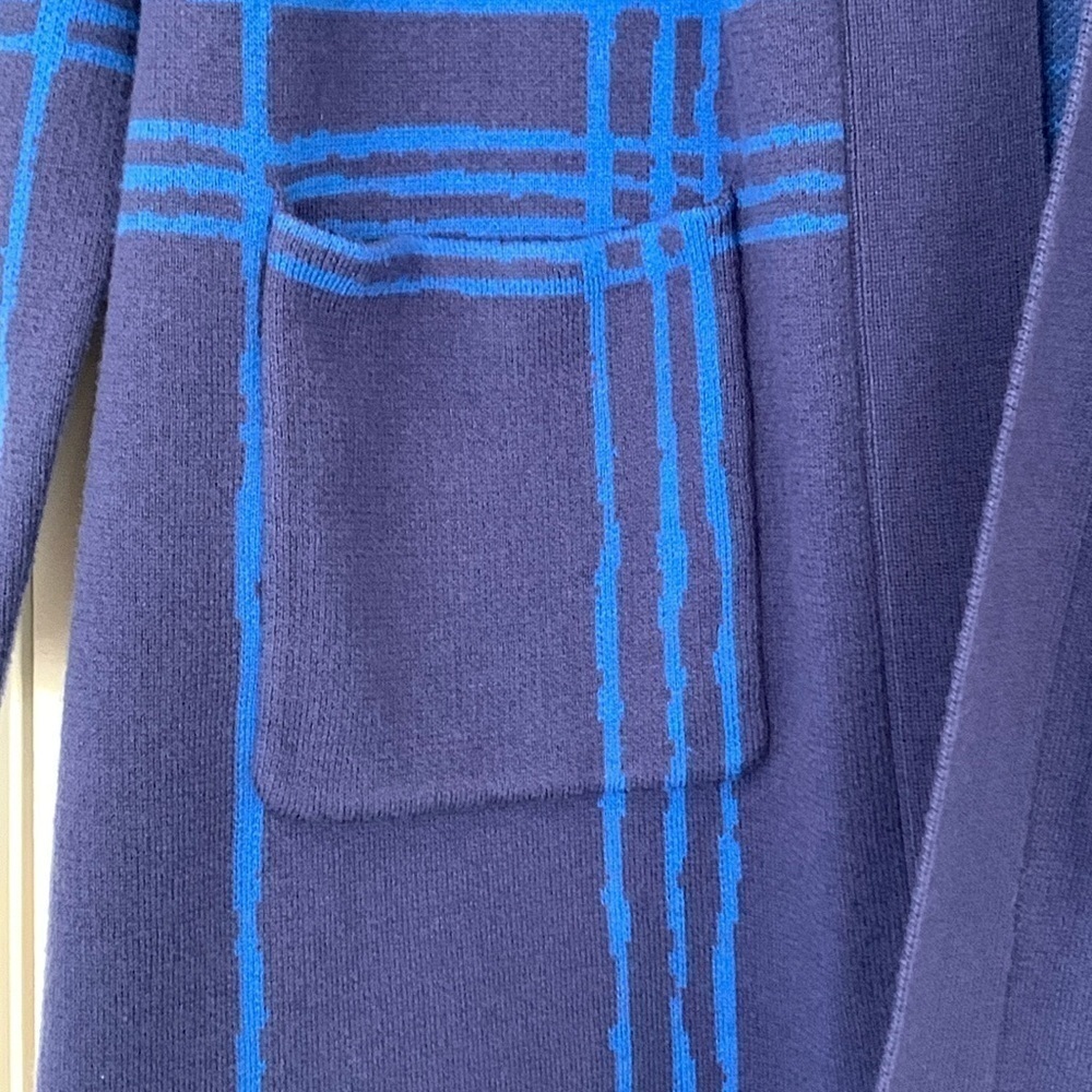 Final $ Lightly Loved! Isaac Mizrahi Live Oversized Open Front Cardigan M - Picture 5 of 11